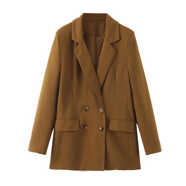women solid blazer jackets long sleeve double breasted korea style female blazer office ladies new arrival autumn outwear, White;black
women solid blazer jackets long sleeve double breasted korea style female blazer office ladies new arrival autumn outwear, White;black