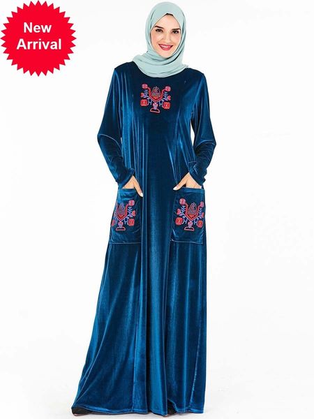 mc209248 large size women's dress gold velvet long (no headscarf) designer abayas muslim embroidered musliman, Red
mc209248 large size women's dress gold velvet long (no headscarf) designer abayas muslim embroidered musliman, Red