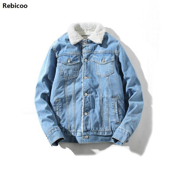 new autumn and winter 2019 men's fashion boutique thick wool warm thickening denim jacket coat / mens slim casual jackets coat, Black;brown
new autumn and winter 2019 men's fashion boutique thick wool warm thickening denim jacket coat / mens slim casual jackets coat, Black;brown