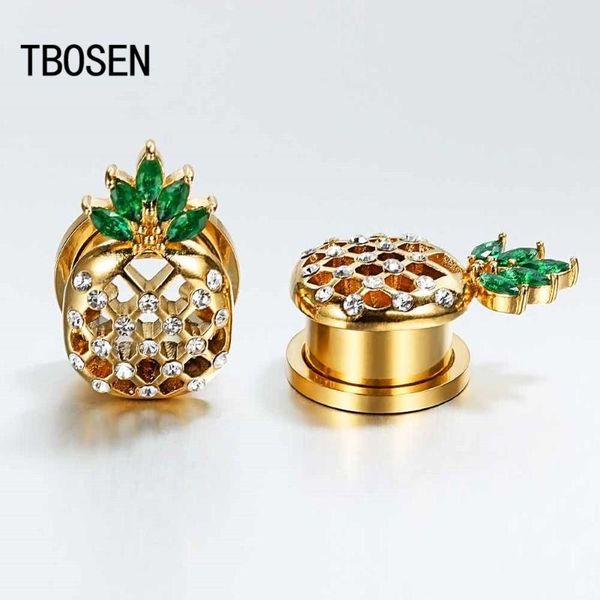 tbosen pineapple ear piercing ring tunnel plugs stainless steel expander stretchers gauges body jewelry fashion gift 2pcs, Slivery;golden
tbosen pineapple ear piercing ring tunnel plugs stainless steel expander stretchers gauges body jewelry fashion gift 2pcs, Slivery;golden