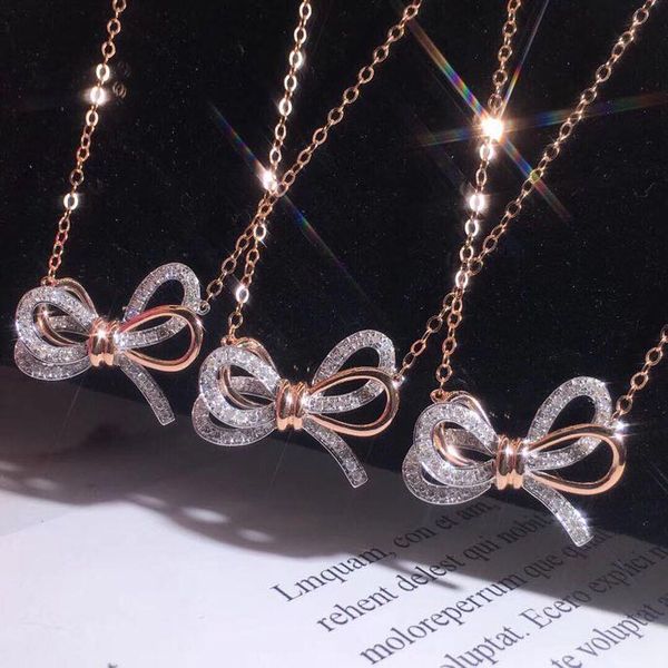 luxury lifelong s925 sterling silver classic designer full crystal hollow butterfly bow knot pendant necklace for women jewelry
luxury lifelong s925 sterling silver classic designer full crystal hollow butterfly bow knot pendant necklace for women jewelry