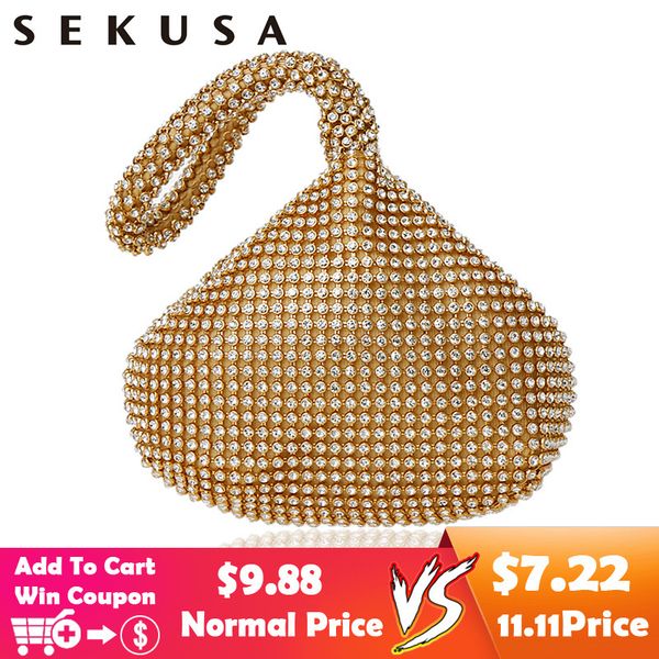 sekusa soft beaded women evening bags cover open style lady wedding bridalmaid handbags purse bag for new year gift clutch d18110106
sekusa soft beaded women evening bags cover open style lady wedding bridalmaid handbags purse bag for new year gift clutch d18110106
