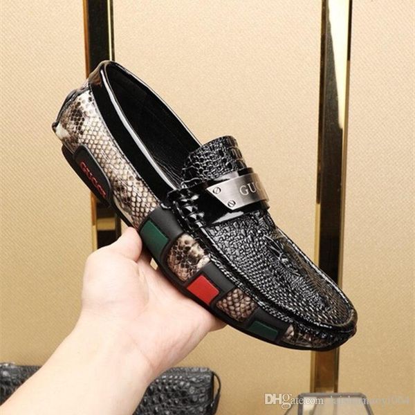18ssdesigners brand male casual flats shoe cowhide leather slip-on metal button men's suit shoe zapatillas 38-45 idzui, Black
18ssdesigners brand male casual flats shoe cowhide leather slip-on metal button men's suit shoe zapatillas 38-45 idzui, Black