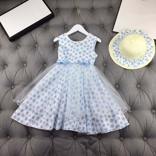 european and american parent-child summer new 2020 children's wear sleeveless bow fresh flower print baby girl dress, Blue
european and american parent-child summer new 2020 children's wear sleeveless bow fresh flower print baby girl dress, Blue