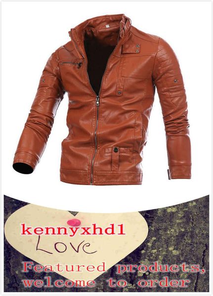 new men's stand collar zipper pu leather long sleeve leather jacket jacket fashionable wild, Black
new men's stand collar zipper pu leather long sleeve leather jacket jacket fashionable wild, Black