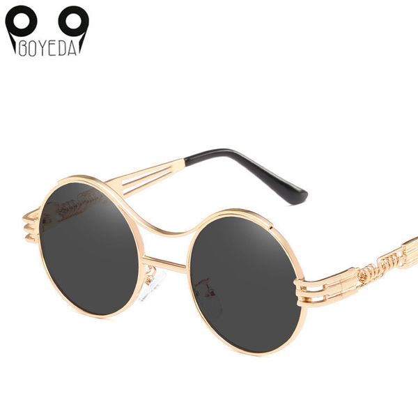 boyeda round metal sunglasses steampunk men women fashion glasses vintage punk mirror uv400 glasses, White;black
boyeda round metal sunglasses steampunk men women fashion glasses vintage punk mirror uv400 glasses, White;black