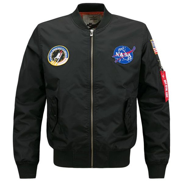 plus size bomber jacket flight pilot jackets mens casual flying coats long sleeve slim fit clothes military air force embroidery 2017 hot, Black;brown
plus size bomber jacket flight pilot jackets mens casual flying coats long sleeve slim fit clothes military air force embroidery 2017 hot, Black;brown