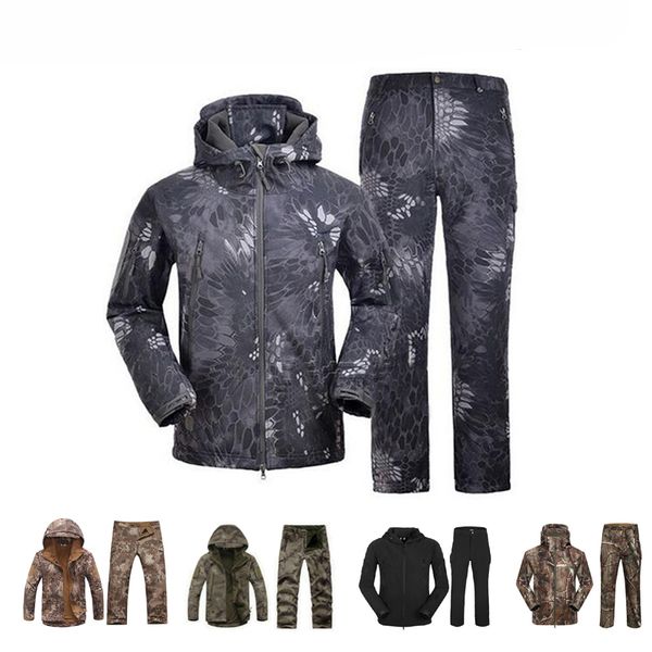 tad softshell jacket men camouflage hunting clothes waterproof jacket and pants outdoor hiking windbreaker combat suits, Blue;black
tad softshell jacket men camouflage hunting clothes waterproof jacket and pants outdoor hiking windbreaker combat suits, Blue;black