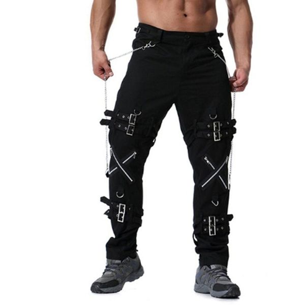 homens moda hip hop punk rock hip hop calças de carga personalidade zíperes streetwear masculino casual vinatge calças soltas ca, Black
homens moda hip hop punk rock hip hop calças de carga personalidade zíperes streetwear masculino casual vinatge calças soltas ca, Black