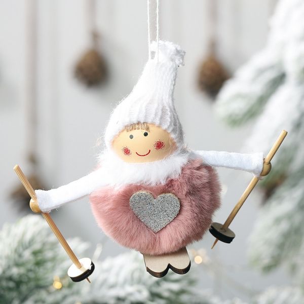 noel christmas angel girl ski plush dolls christmas tree ornament pendant party decoration for home
noel christmas angel girl ski plush dolls christmas tree ornament pendant party decoration for home