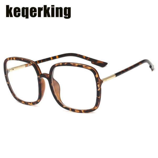 brand oversized square frame eyeglasses transparent lens sunglasses women optical glasses frames for men vintage eyewear, Black
brand oversized square frame eyeglasses transparent lens sunglasses women optical glasses frames for men vintage eyewear, Black