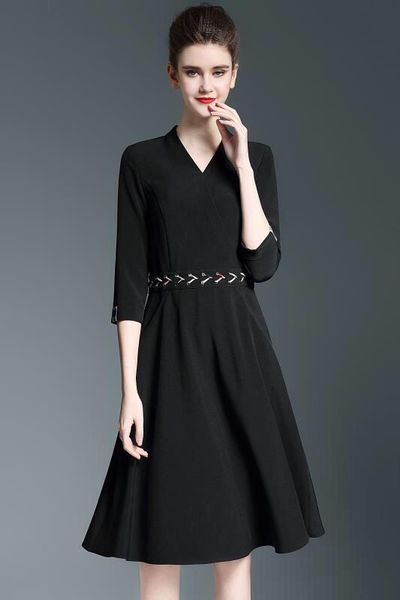 women's dress solid color cotton classic long skirt english style 2019 summer new thin casual fashion brand 41iqw, Black;gray
women's dress solid color cotton classic long skirt english style 2019 summer new thin casual fashion brand 41iqw, Black;gray