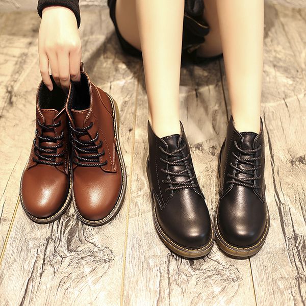 cootelili shoes woman rubber ankle boots for women black basic fashion lace up boots leather female women shoes flats
cootelili shoes woman rubber ankle boots for women black basic fashion lace up boots leather female women shoes flats