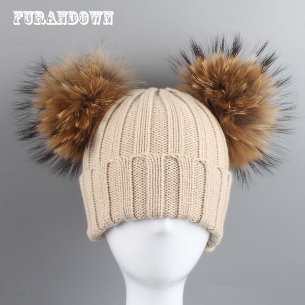 two real fur pompom winter hats for kids children knitted cap mom baby fur hat pom pom beanie wool skullies
two real fur pompom winter hats for kids children knitted cap mom baby fur hat pom pom beanie wool skullies