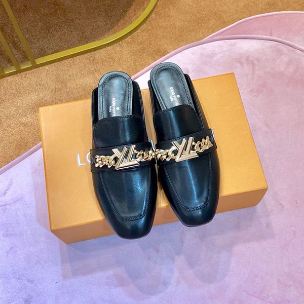 2019 designer women's slippers european luxury fashion printed leather half drag superstar classic casual shoes flat sandals qualit, Black
2019 designer women's slippers european luxury fashion printed leather half drag superstar classic casual shoes flat sandals qualit, Black