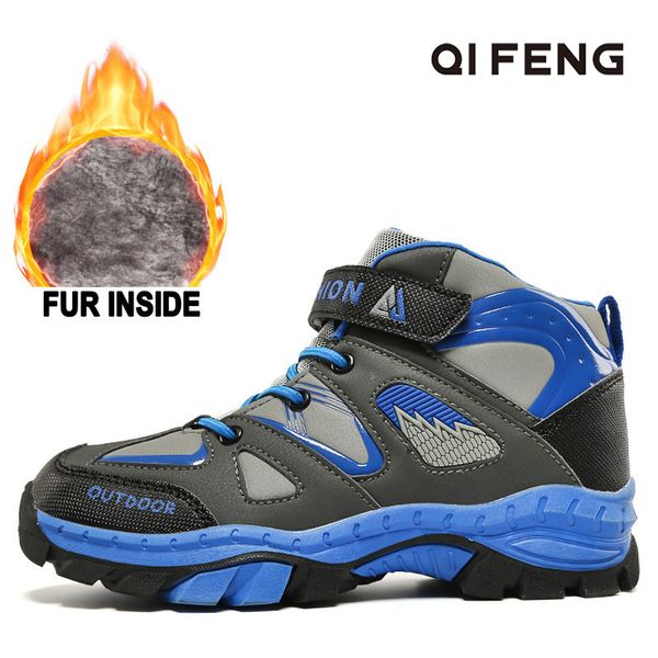 winter boy sports hiking shoes children outdoor trekking warm ankle boots student kids climbing sneaker wear resisting footwear
winter boy sports hiking shoes children outdoor trekking warm ankle boots student kids climbing sneaker wear resisting footwear