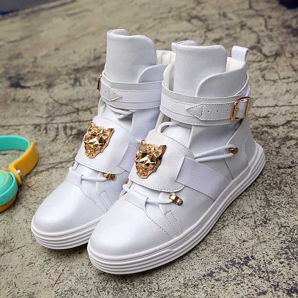 2020 new punk boots for men brand fashion buckle strap man boot comfortable motorcycle boots men white red youth casual, Black
2020 new punk boots for men brand fashion buckle strap man boot comfortable motorcycle boots men white red youth casual, Black