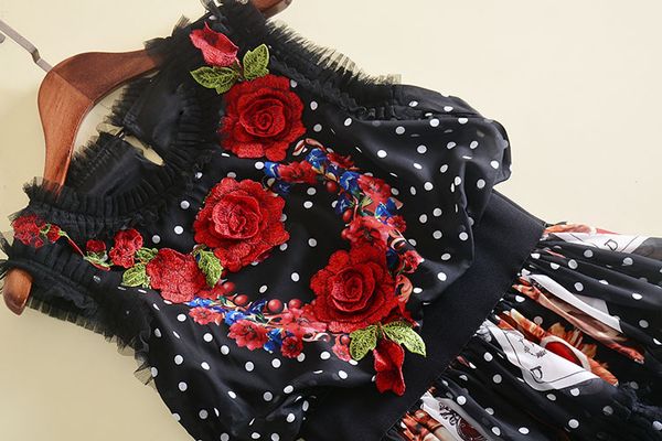 fashion black new long designer maxi a 2021 line women runway sleeveless dresses embroidery retro dot printed patchwork ruffles flowers ktoc
fashion black new long designer maxi a 2021 line women runway sleeveless dresses embroidery retro dot printed patchwork ruffles flowers ktoc
