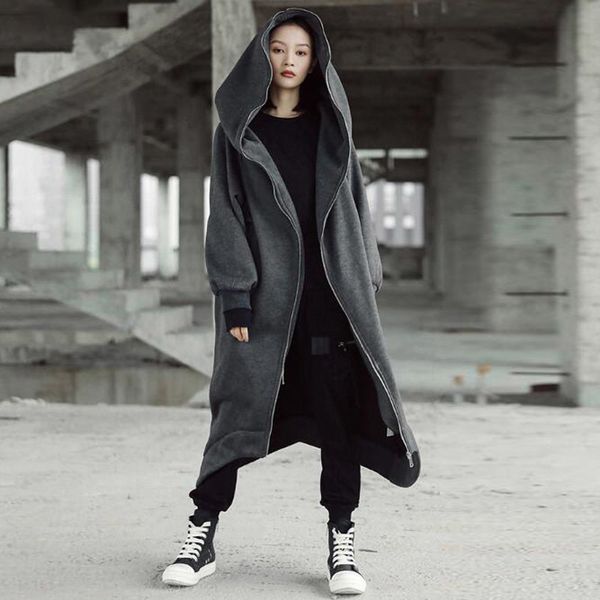 winter women hooded zip long sleeve fleece irregular boyfriend style loose pockets solid long coat jackets plus size free, Black;brown
winter women hooded zip long sleeve fleece irregular boyfriend style loose pockets solid long coat jackets plus size free, Black;brown