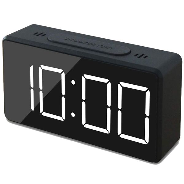 small mini digital alarm clock for travel with led time or temperature display, snooze, adjustable brightness, simple operation
small mini digital alarm clock for travel with led time or temperature display, snooze, adjustable brightness, simple operation