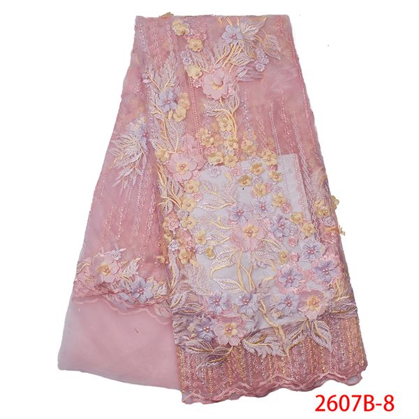 ribbon selling african lace fabric 3d laces 2021 french embroidered tulle net applique with beads ks2607b-8, Pink;blue
ribbon selling african lace fabric 3d laces 2021 french embroidered tulle net applique with beads ks2607b-8, Pink;blue