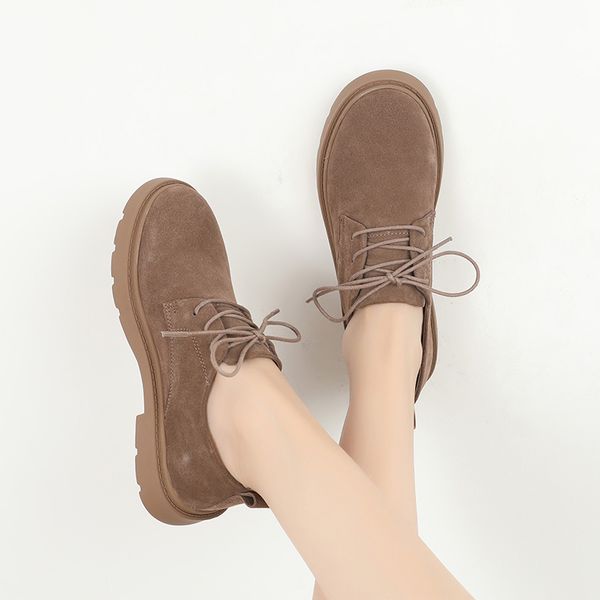 oxford shoes women suede leather flat shoes woman british style flats retro brown black choussure femme 2019
oxford shoes women suede leather flat shoes woman british style flats retro brown black choussure femme 2019