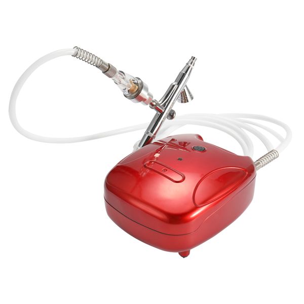 portable mini size spray pump pen air compressor set for nail art painting tattoo craft cake spray model beautiful airbrush kits, Silver
portable mini size spray pump pen air compressor set for nail art painting tattoo craft cake spray model beautiful airbrush kits, Silver