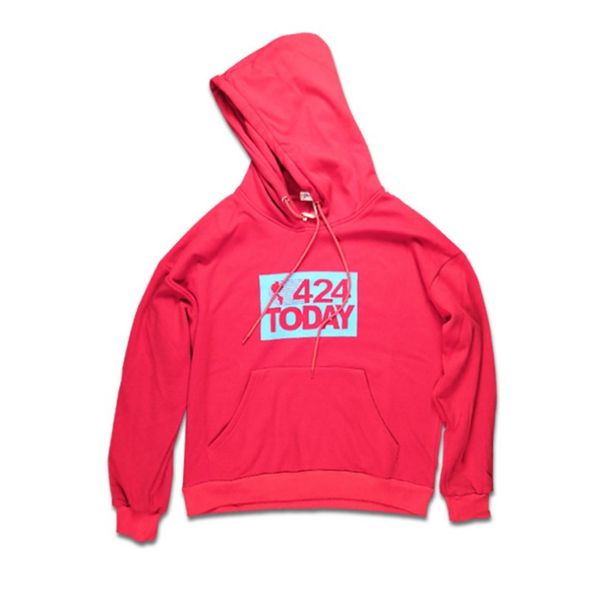424 today men hoodies designer hooded sweater men's hip hop letter print streetwear red pullover, Black
424 today men hoodies designer hooded sweater men's hip hop letter print streetwear red pullover, Black