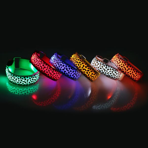 leopard hand strap wristband led reflective light shine flash glowing luminous armband bracelets wrist holiday biking light running gear
leopard hand strap wristband led reflective light shine flash glowing luminous armband bracelets wrist holiday biking light running gear