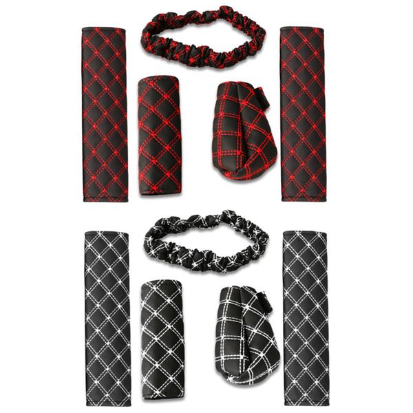 5pcs/set car rearview mirror protector sleeve shift for handbrake knob cover seat belt cushion
5pcs/set car rearview mirror protector sleeve shift for handbrake knob cover seat belt cushion