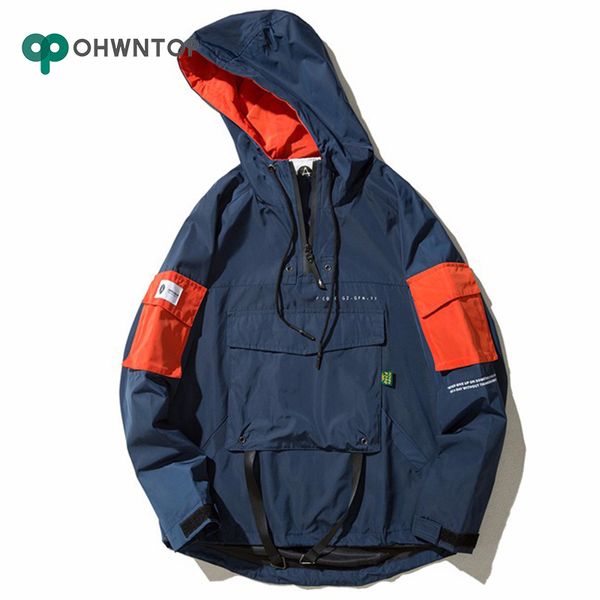 tide brand front pocket pullover jackets men autumn half zipper hoodie jacket male hip hop casual windbreaker coat streetwear, Black;brown
tide brand front pocket pullover jackets men autumn half zipper hoodie jacket male hip hop casual windbreaker coat streetwear, Black;brown