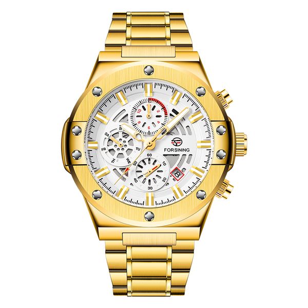 forsining white calendar skeleton dial mechanical mens watches fashion luminous waterproof sport causal mens watches male clock, Slivery;brown
forsining white calendar skeleton dial mechanical mens watches fashion luminous waterproof sport causal mens watches male clock, Slivery;brown