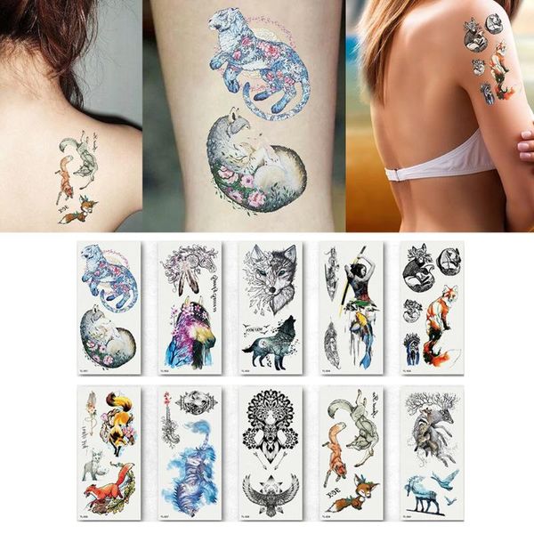 1sheet animal fake tattoo sticker animal wolf cool temporary waterproof body art tatoo colored draw for women men fake tatoo
1sheet animal fake tattoo sticker animal wolf cool temporary waterproof body art tatoo colored draw for women men fake tatoo