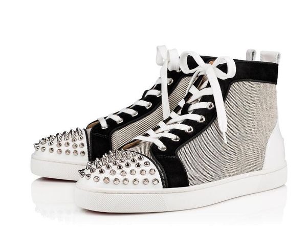 2019 new arrive high cut red bottom men sneakers rantus orlato men's flat seavaste spikes flat luxury designer italy shoes, Black
2019 new arrive high cut red bottom men sneakers rantus orlato men's flat seavaste spikes flat luxury designer italy shoes, Black