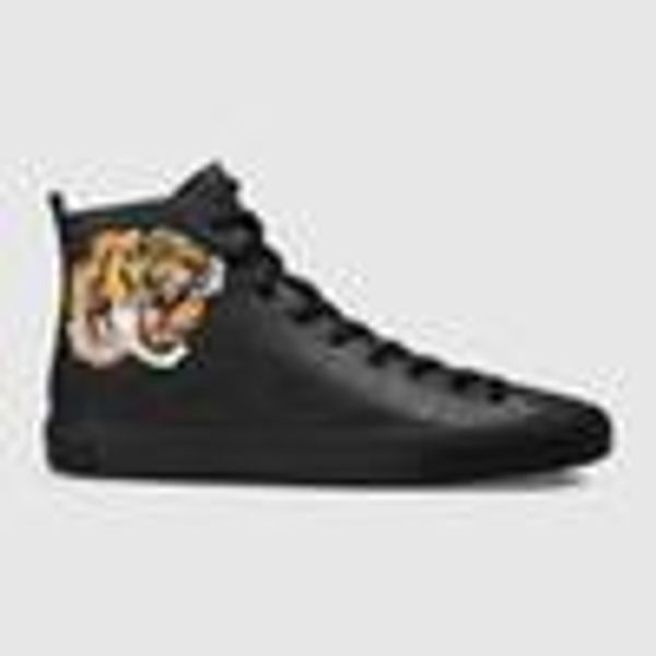 2019 promotions new genuine leather mens casual shoes flat hi-sneakers black white tiger head snake pattern outdoor run 36
2019 promotions new genuine leather mens casual shoes flat hi-sneakers black white tiger head snake pattern outdoor run 36