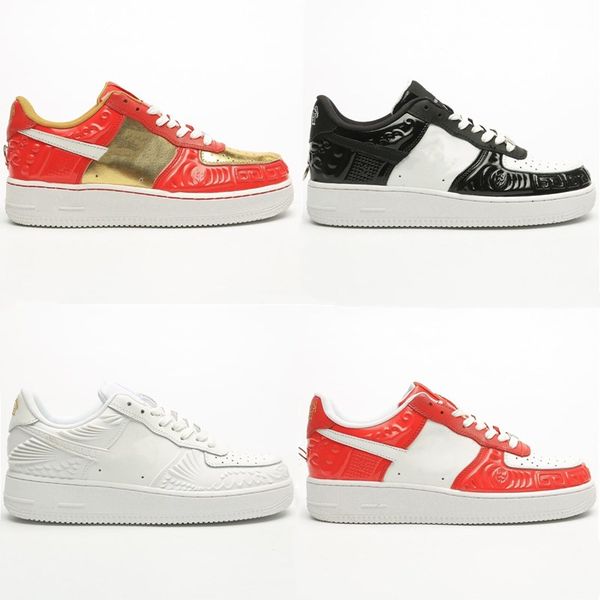 new one 1 running shoes men women embossed pattern white black red mens trainer wheat dunk 1 sports sneakers outdoor shoes with box, White;red
new one 1 running shoes men women embossed pattern white black red mens trainer wheat dunk 1 sports sneakers outdoor shoes with box, White;red