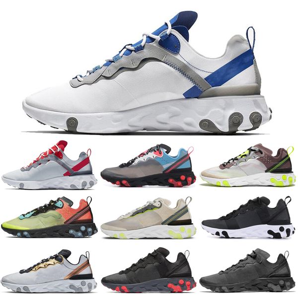 Nike React Element 55 87 Shoes Кроссовки Тройной Черный Белый Антрацитовый Оранжевый Королевс 
Nike React Element 55 87 Shoes Кроссовки Тройной Черный Белый Антрацитовый Оранжевый Королевс