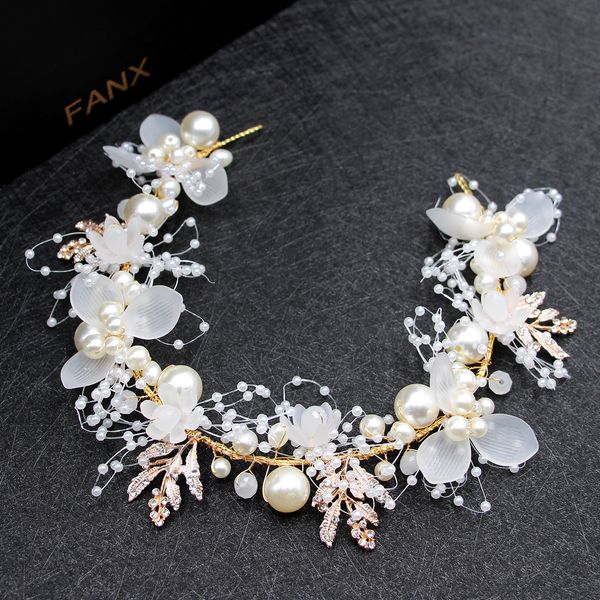 KMVEXO Handmade Crystal White Flowers Hair Bands Pearl Ribbon Yarn Wedding Headbands Bridal Head Pieces For Women Tiaras Jewelry
KMVEXO Handmade Crystal White Flowers Hair Bands Pearl Ribbon Yarn Wedding Headbands Bridal Head Pieces For Women Tiaras Jewelry