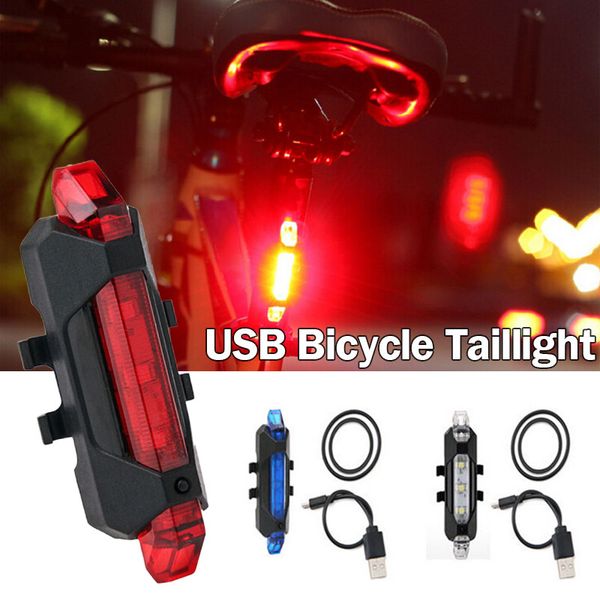 2019 new popular style 1 x bicycle taillight 5 led usb rechargeable bike tail light bicycle safety cycling warning rear lamp
2019 new popular style 1 x bicycle taillight 5 led usb rechargeable bike tail light bicycle safety cycling warning rear lamp