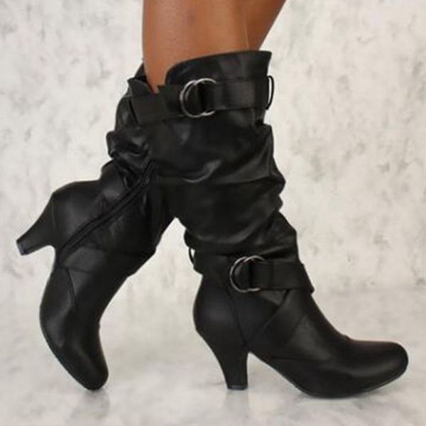 vertvie women boots autumn winter ladies fashion flat bottom boots shoes knee-hight thigh high leather long, Black
vertvie women boots autumn winter ladies fashion flat bottom boots shoes knee-hight thigh high leather long, Black