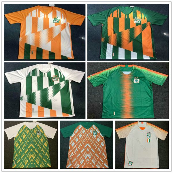 2019 2020 Coate d'Ivoire Soccer Jerseys 11 DROGBA 8 KALOU GERVINHO TIOTE TOURE YAYA Custom Home Away Yellow Green Ivory Coast Football Shirt
2019 2020 Coate d'Ivoire Soccer Jerseys 11 DROGBA 8 KALOU GERVINHO TIOTE TOURE YAYA Custom Home Away Yellow Green Ivory Coast Football Shirt