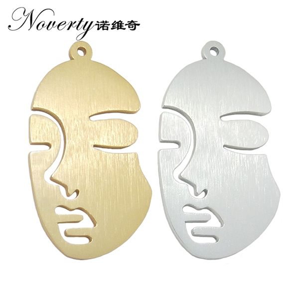 2019 new 2pieces/bag 57*32mm gold aluminium alloy wire drawing face shape charms pendant for diy necklace earring accessories, Bronze;silver
2019 new 2pieces/bag 57*32mm gold aluminium alloy wire drawing face shape charms pendant for diy necklace earring accessories, Bronze;silver