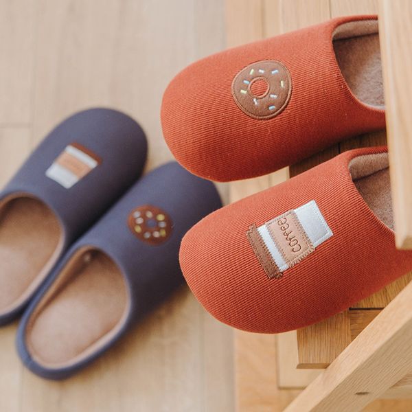 women slient slippers cartoon embroidery lovers home cotton slipper warm plush winter shoes women men house floor slides sh12032, Black
women slient slippers cartoon embroidery lovers home cotton slipper warm plush winter shoes women men house floor slides sh12032, Black