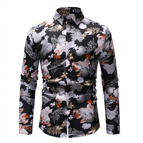 yiwa men shirt fashion printed lapel shirt long sleeves cotton blend printing thin lapel silm men's clothing 2019, White;black
yiwa men shirt fashion printed lapel shirt long sleeves cotton blend printing thin lapel silm men's clothing 2019, White;black