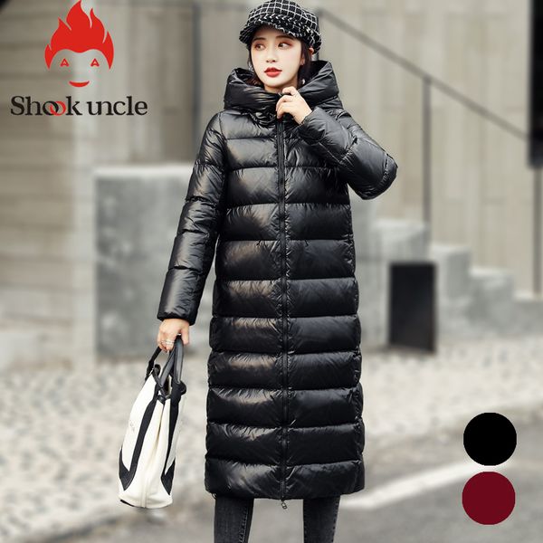 women's down & parkas hooded 80% duck jacket women winter 2021 outerwear coats female long casual loose ultra thick warm puffer parka, Black
women's down & parkas hooded 80% duck jacket women winter 2021 outerwear coats female long casual loose ultra thick warm puffer parka, Black