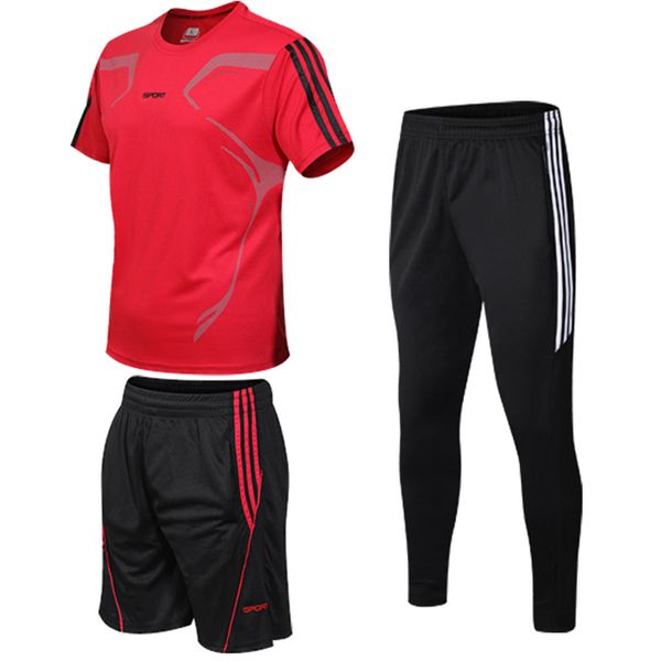 three-piece men's simple summer 2020 new clothes sports suit men's casual sportswear refreshing speed men quick dry, White;black
three-piece men's simple summer 2020 new clothes sports suit men's casual sportswear refreshing speed men quick dry, White;black