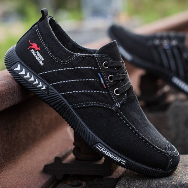 szsgcn428-2019 new canvas shoes deodorant breathable men's shoes tide non-slip male students tie casual stripes men, Black
szsgcn428-2019 new canvas shoes deodorant breathable men's shoes tide non-slip male students tie casual stripes men, Black