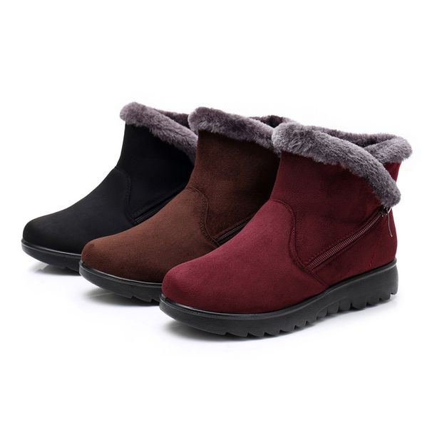 sagace snow boots shoes woman boots women winter ankle short snow boot fur footwear warm drop shipping csv o1213#25, Black
sagace snow boots shoes woman boots women winter ankle short snow boot fur footwear warm drop shipping csv o1213#25, Black