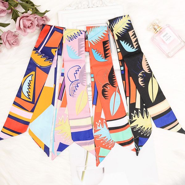 summer imitation silk silk scarf tie bag handle small ribbon joker decoration small scarf headscarf female, Blue;gray
summer imitation silk silk scarf tie bag handle small ribbon joker decoration small scarf headscarf female, Blue;gray