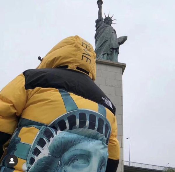new supr 19fw north mountain baltoro jacket statue of liberty joint couple down jacket, Black
new supr 19fw north mountain baltoro jacket statue of liberty joint couple down jacket, Black